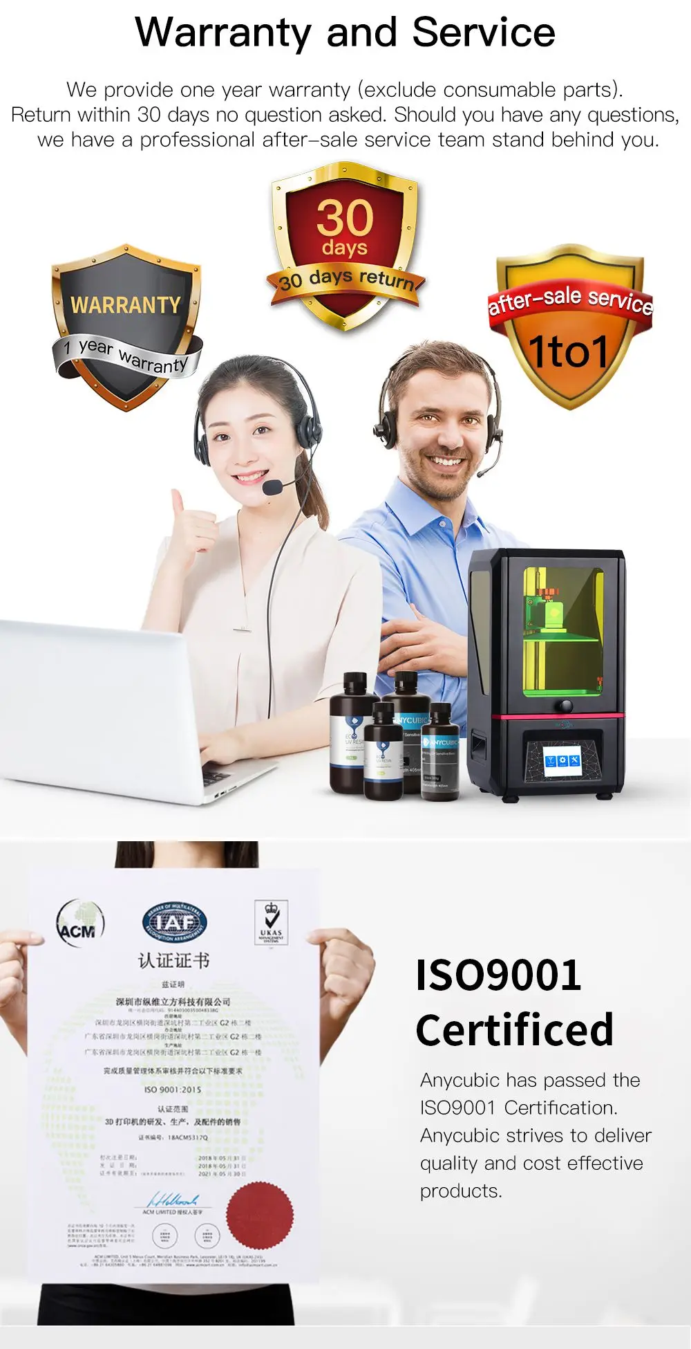 ANYCUBIC 3d принтер фотон-с lcd Модернизированный УФ модуль 405nm матрица УФ светильник двойной Z оси SLA 3d принтер фотоны размера плюс