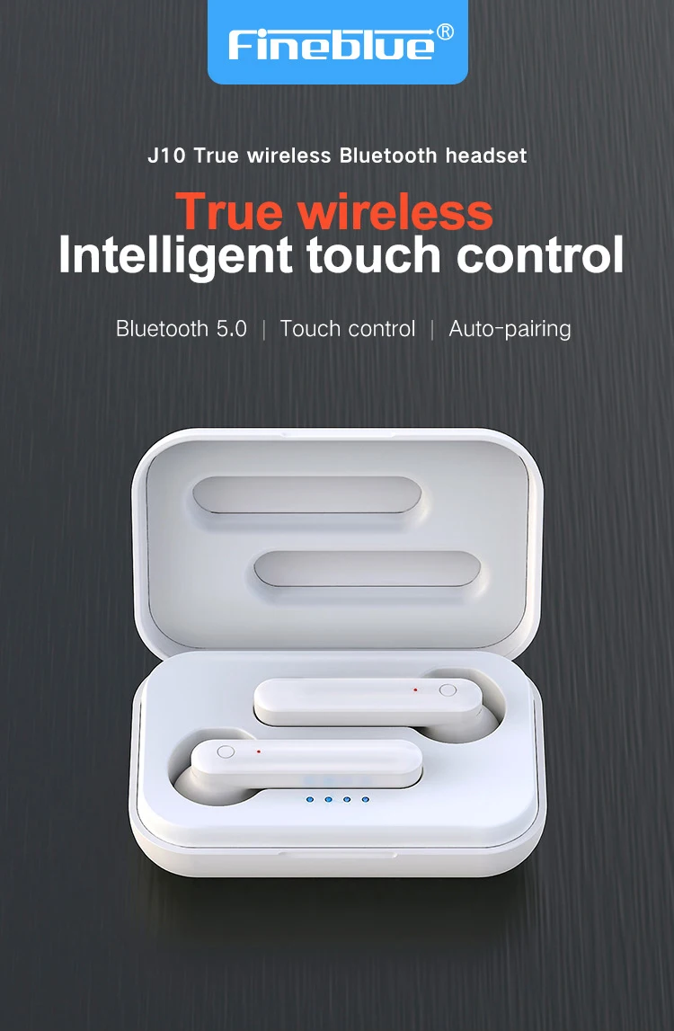 Fineblue Tws беспроводные bluetooth-наушники 6D стерео супер бас двойной микрофон PK H1 чип i60 i80 i200 i500 i800 i1000 i2000 TWS