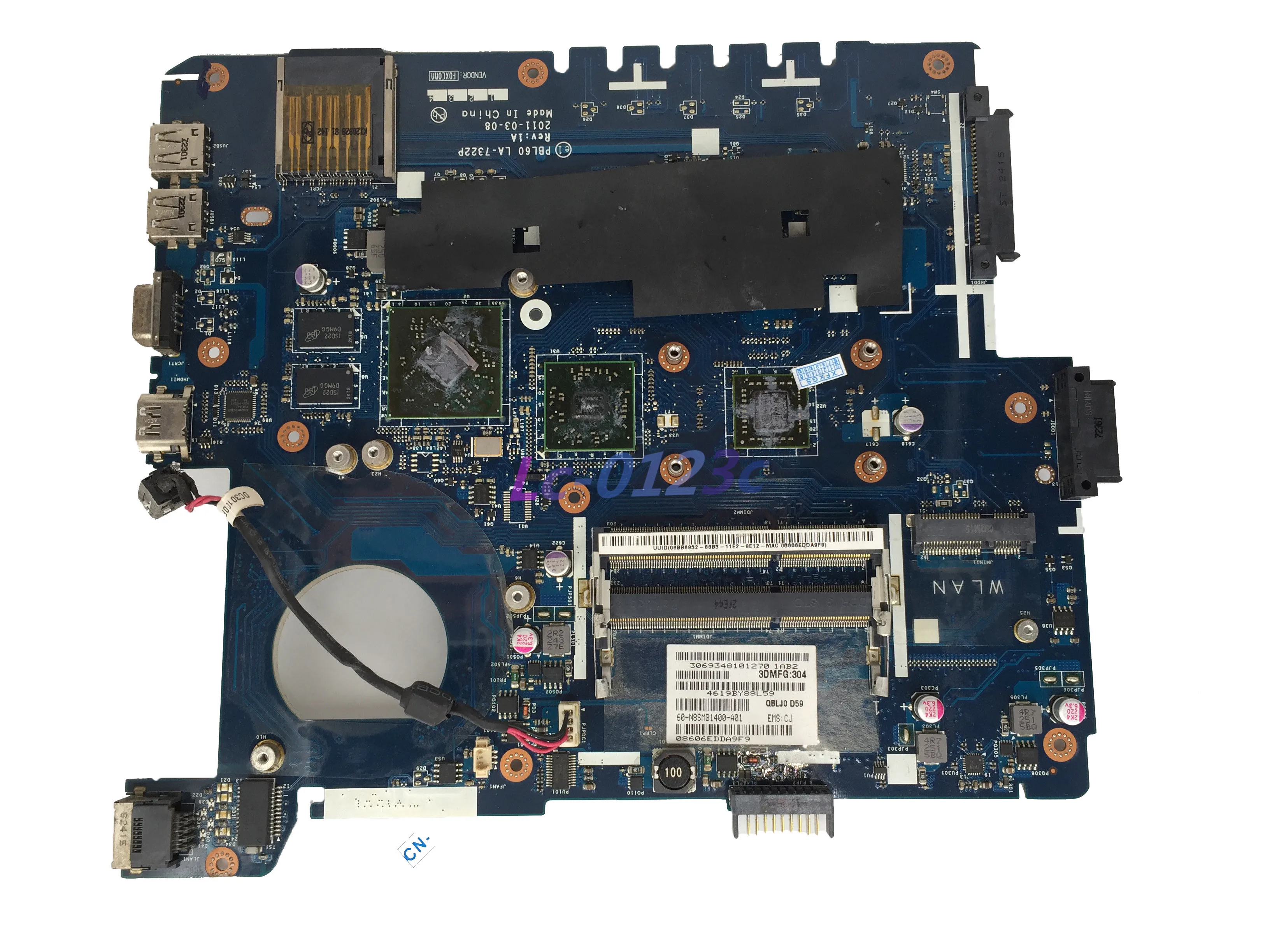 Fulcol для ASUS X53U K53U X53B K53B K53BY K53BR X53BR Материнская плата ноутбука LA 7322P DDR3|Материнские