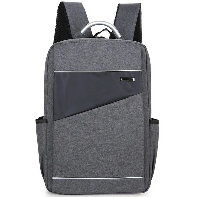 Мужской деловой дорожный рюкзак с USB-зарядкой, рюкзак для ноутбука с защитой от кражи, водонепроницаемые школьные рюкзаки