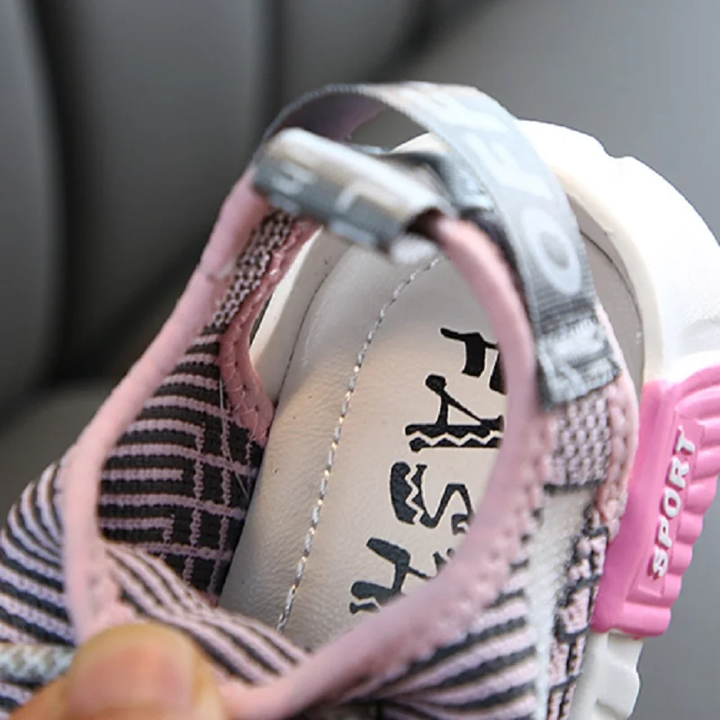 Спортивные сандалии для девочек новинка 2020 Корейская весенне-летняя детская