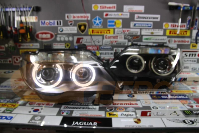 Отличный ультра яркий smd led светильник ангельские глазки для автомобиля Стайлинг