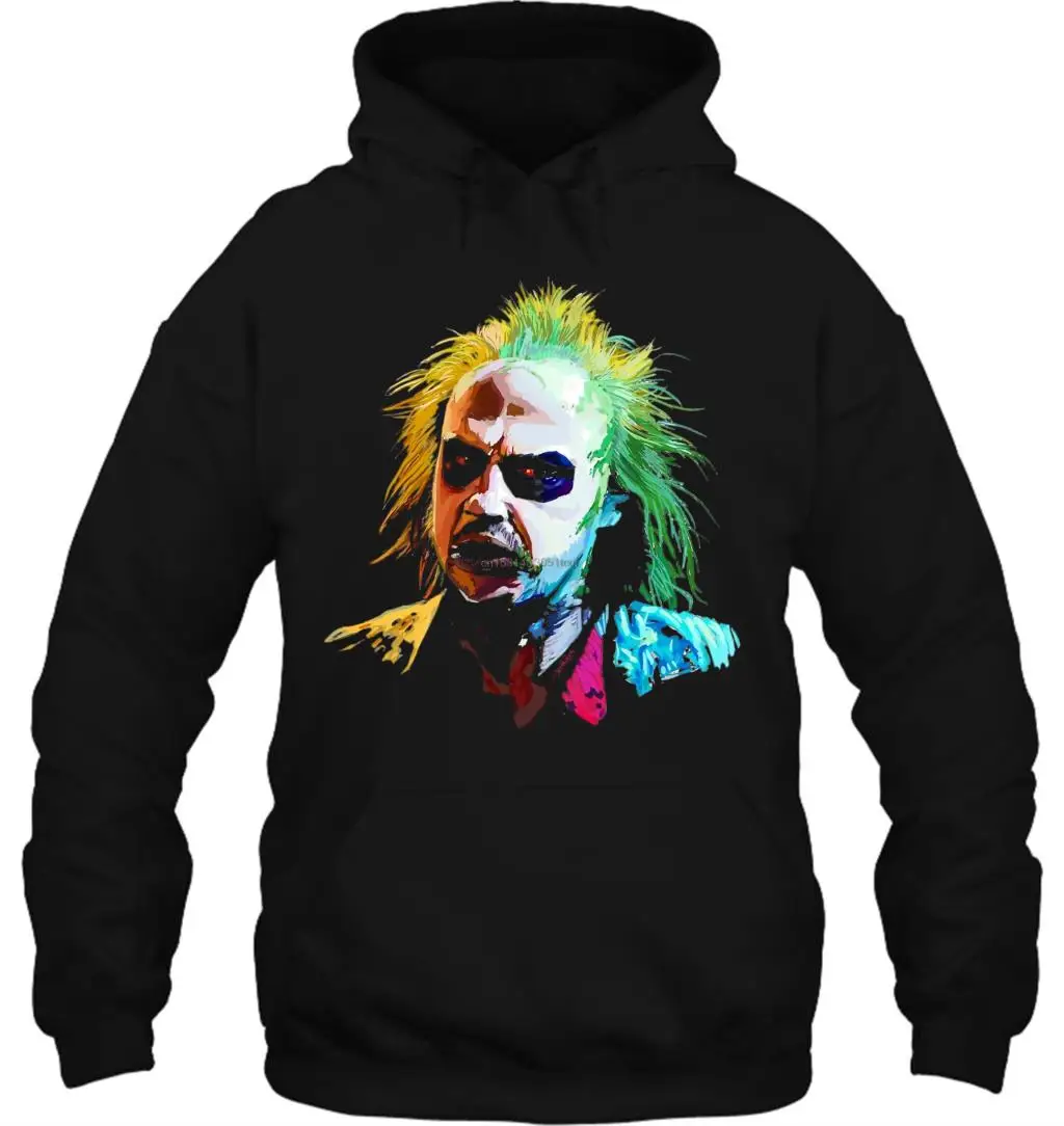 Толстовка с капюшоном для мужчин и женщин аниме жуклесок Тим Бёртон