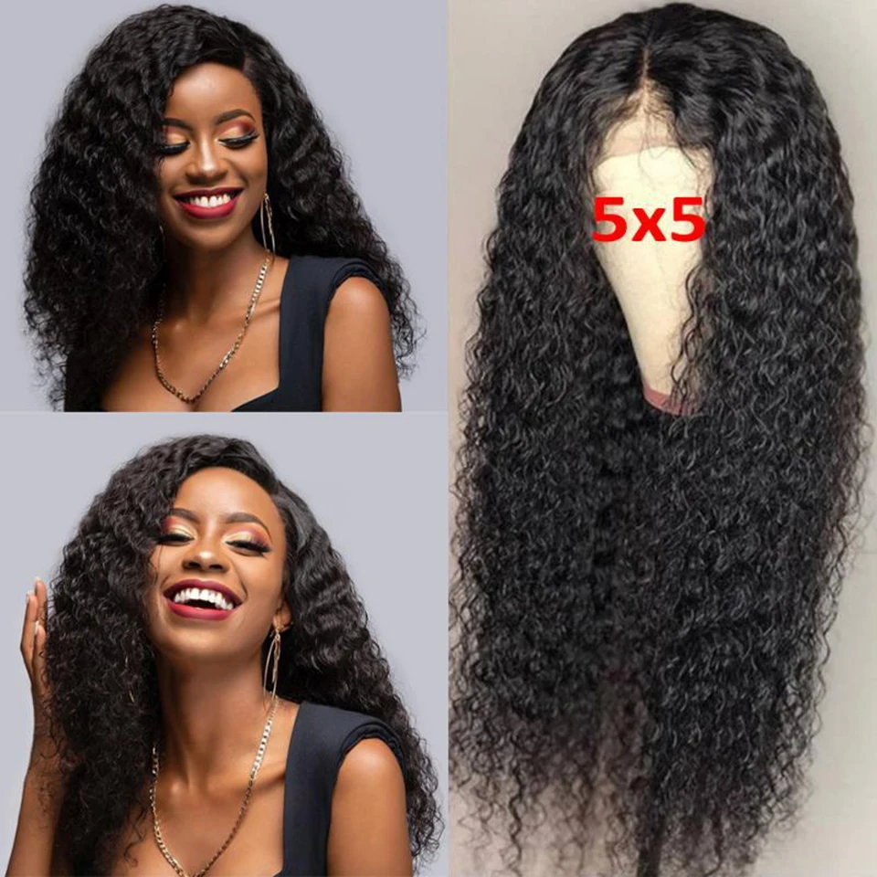 Парик Hairmoda 5x5 6x6 на сетке парик с глубокой волной Remy150 бразильские волосы