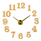 Цифровой запасной гаджет для самостоятельной сборки, детали, арабский номер, колокольчик, часы, цифры, детали и аксессуары для часов, 1 комплект