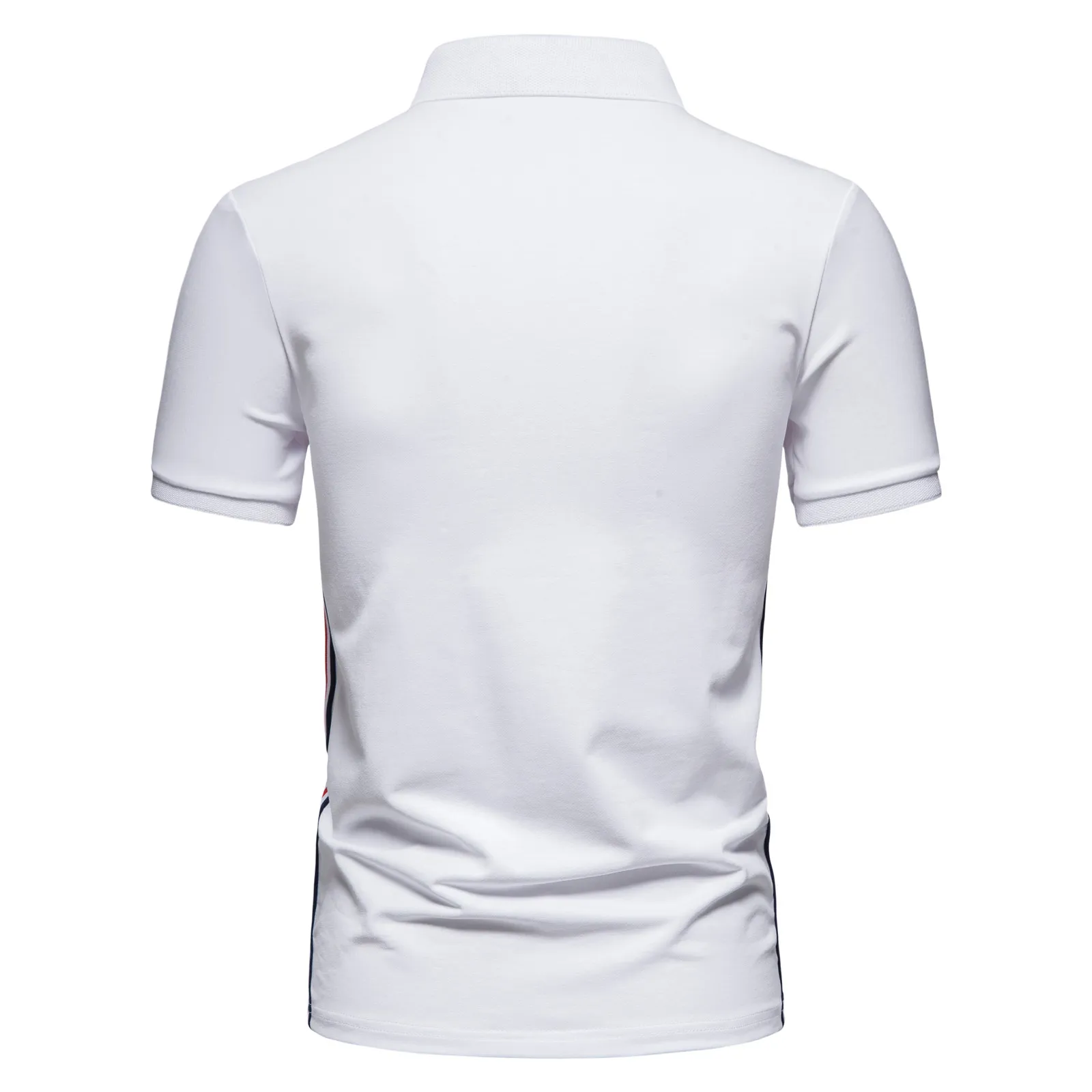 Dingshite Cotton Polo Shirts for Men Oversized Summer Short Sleeve Fashion Casual Football Logo Printed Tops T Shirt . | Мужская одежда