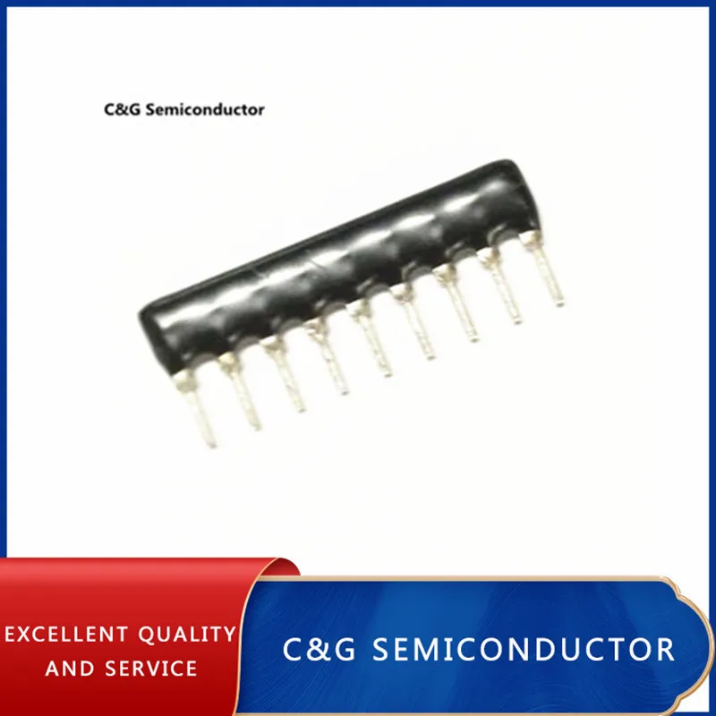 100 шт. A09-103 SIP-9 10K Ohm 5% 8 комбинированный резистор сетевой массив 9 контактов (1K 3 K 4 7 20K