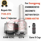 Клапан 9308-625C сопло G374 (L374PBD) ремонтные комплекты дизельных инжекторов 7135-583 для SSANGYONG Euro5 EMBR00301D A6710170121