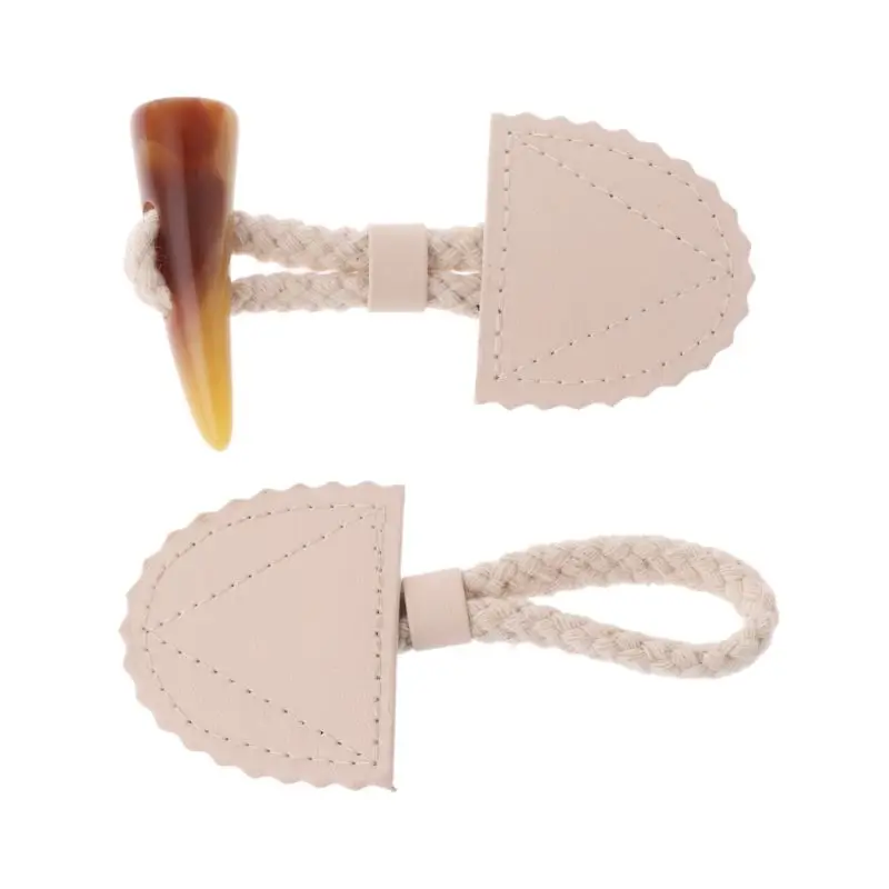Retro Ox Horn Sewing Toggle Buttons For Coat Jacket Knitwear Cardigan DIY Clothing Accessory Crafts E56C | Дом и сад