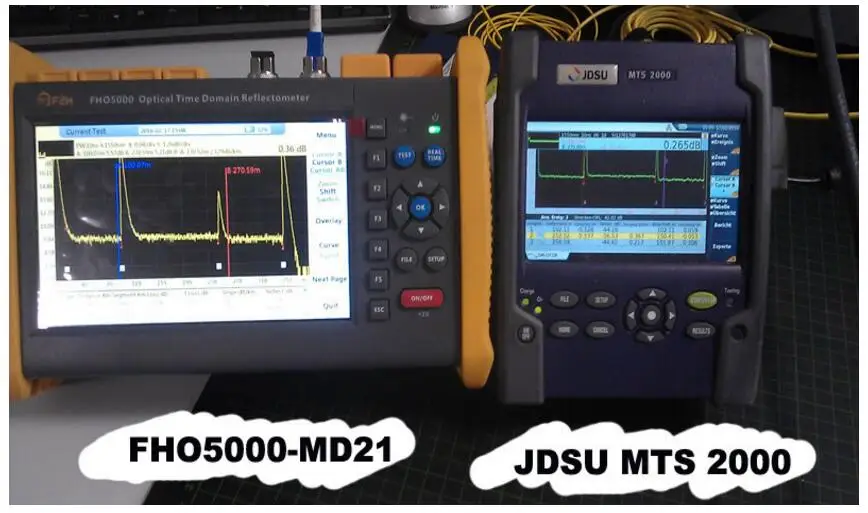 OTDR измеритель мощности тестер оптического волокна 1310/1550/1625nm VFL и F2H FHO5000-T40F сенсорный экран