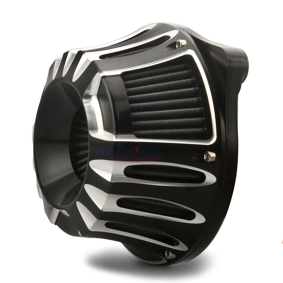 Черная CNC cnc edge cut воздухозаборная система наборы для harley IRON 883 XL 1200 sportster 48 72 1991-2019 |