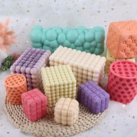 3d new big bubble geometry candle silicone mold handmade aroma crafts plaster soy wax mould chocolate soap candle making mold
