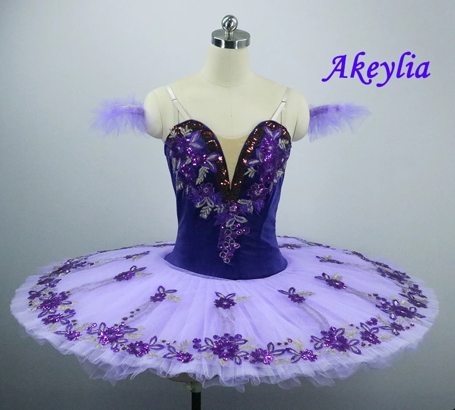 Щелкунчик фиолетовый балетный пачка для девочек блинное профессиональное блюдо