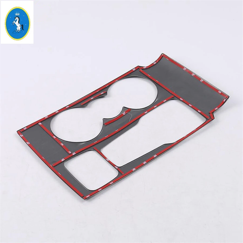 

Yimaautotrims Auto Accessory Center Control Gear Shift Panel Decoration Cover Trim Fit For Ford Focus 2019 - 2021 Black Brushed