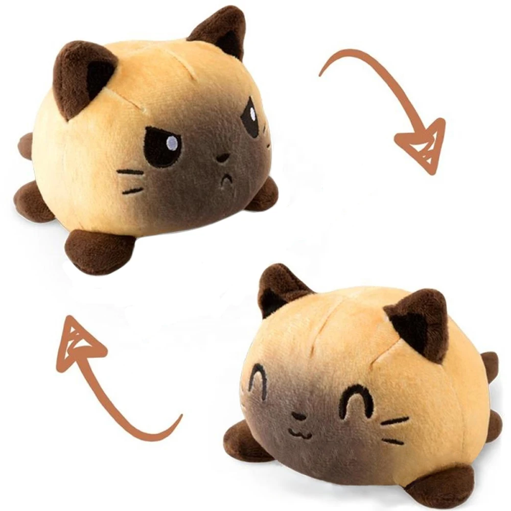 

28 Styles Reversible Cat Gato Kids Plushie Plush Animals Unicorn Double-Sided Flip Doll Cute Toys For Peluches Pulpos Plush Toys