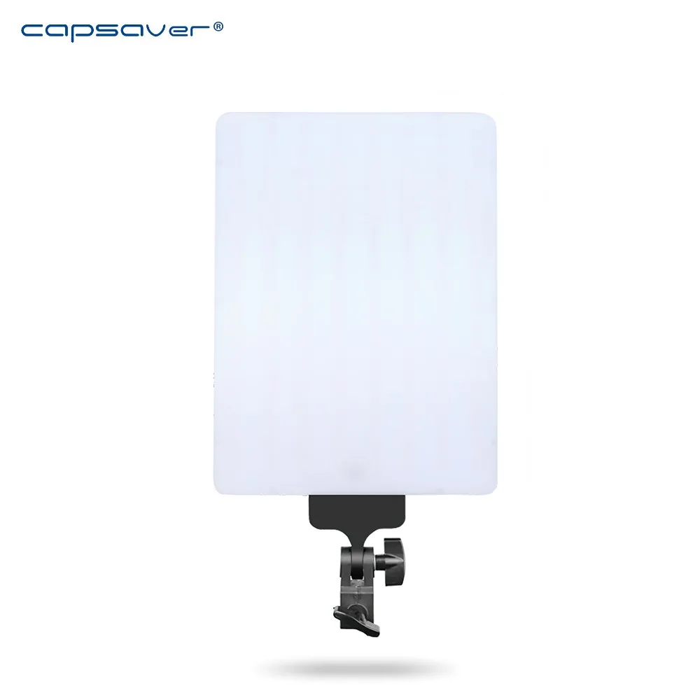 capsaver LED Video Light HD Photography Light 2700-5500K Dimmable Panel Light Headlight for Makeup Shooting Portrait Youtube