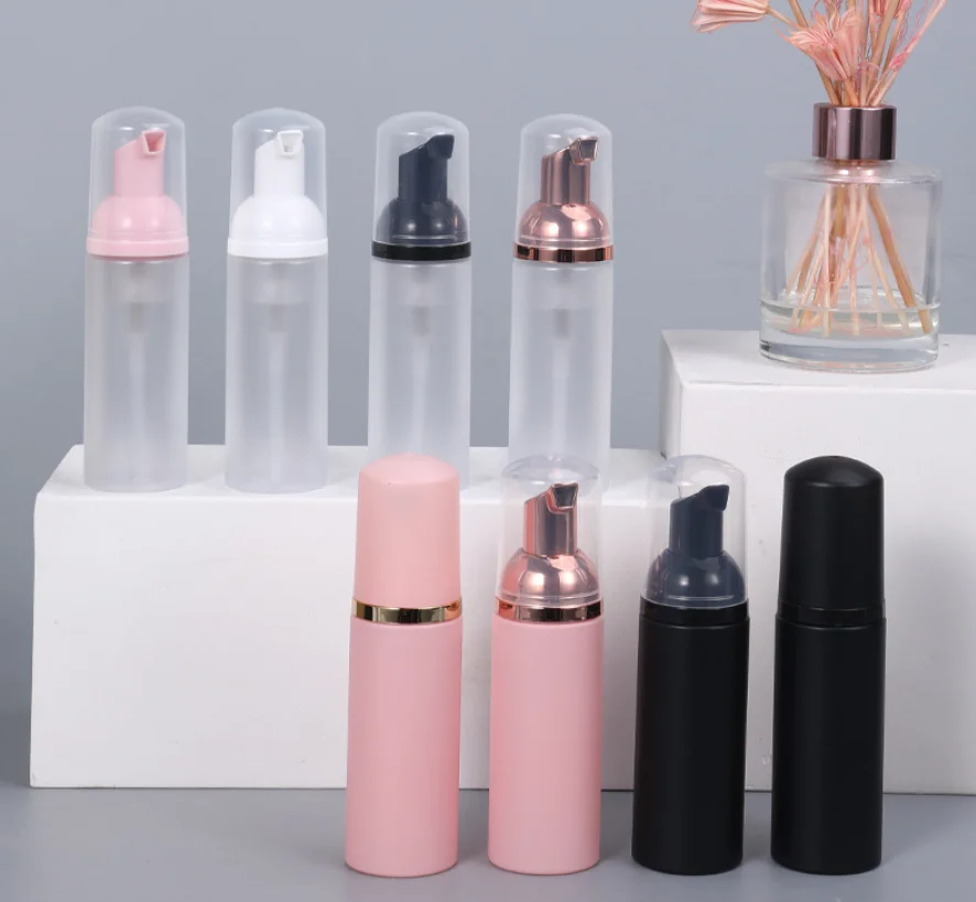 1 шт 60 мл Пластик пенясь бутылка мыла муссов дозатор жидкого пустой шампунь