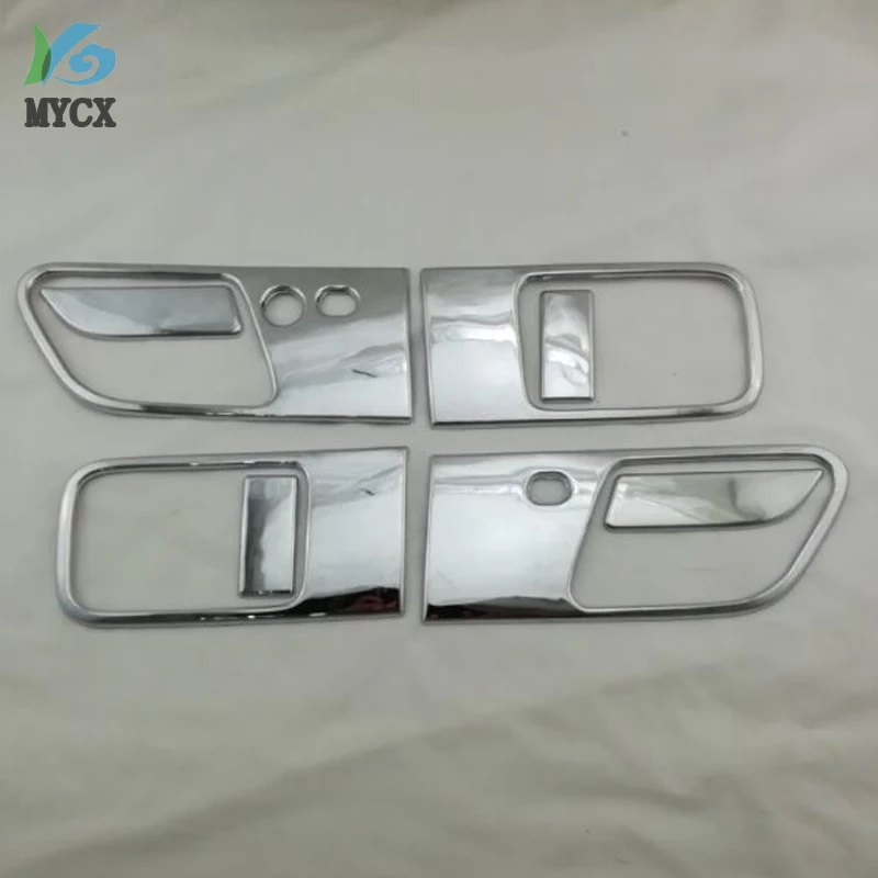 Для Nissan Elgrand E51 2002 2003 2004 2005 2006-2010 8 шт. ABS хромированные дверные ручки чаши накладки