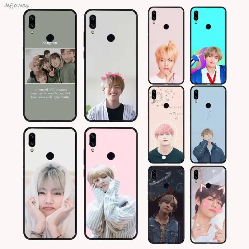 

kpop Popular Star Art Korea Phone Case For Xiaomi Redmi Note 4 4x 5 6 7 8 pro S2 PLUS 6A PRO Cover Funda Shell Coque