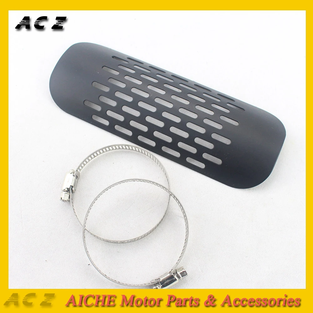 Motorcycle Parts Exhaust Muffler Pipe Heat Shield Cover Guard with Clamps for Harley Chopper Softail Dyna Cruiser | Автомобили и