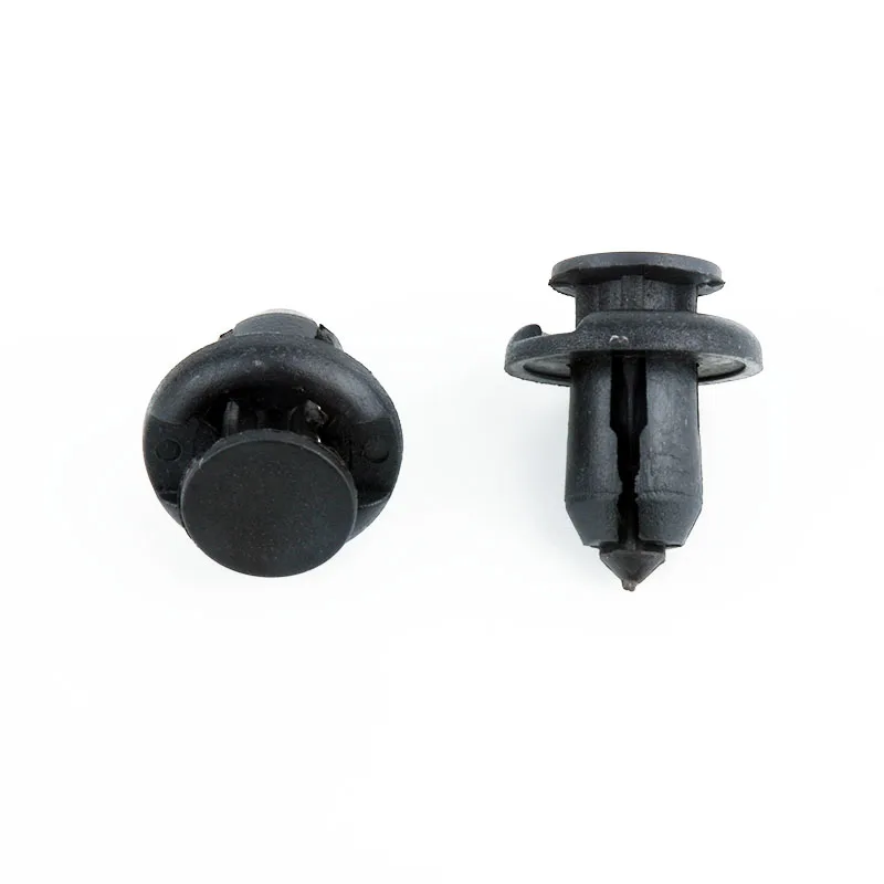 20 шт. 10 мм отверстие Автомобильный Крепеж бампер крыло заклепка отделка черная