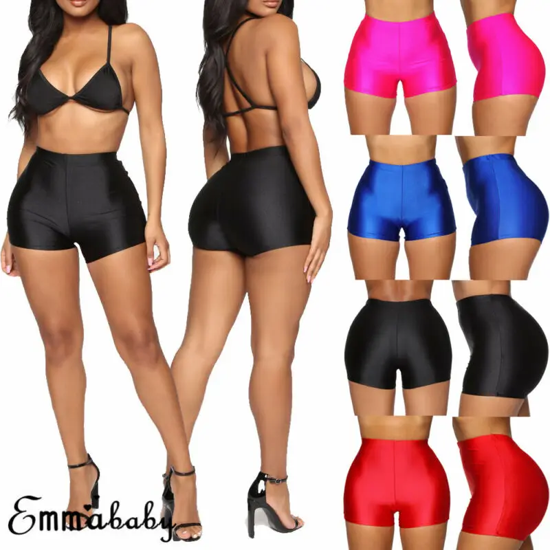 2020 повседневные спортивные шорты для тренажерного зала женские эластичные