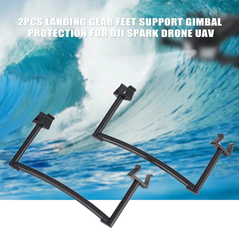 

New 2 PCS Landing Gear Feet Support Gimbal Protection for DJI Spark Drone UAV Landing Feet Camera Gimbal Protection Tripod Leg