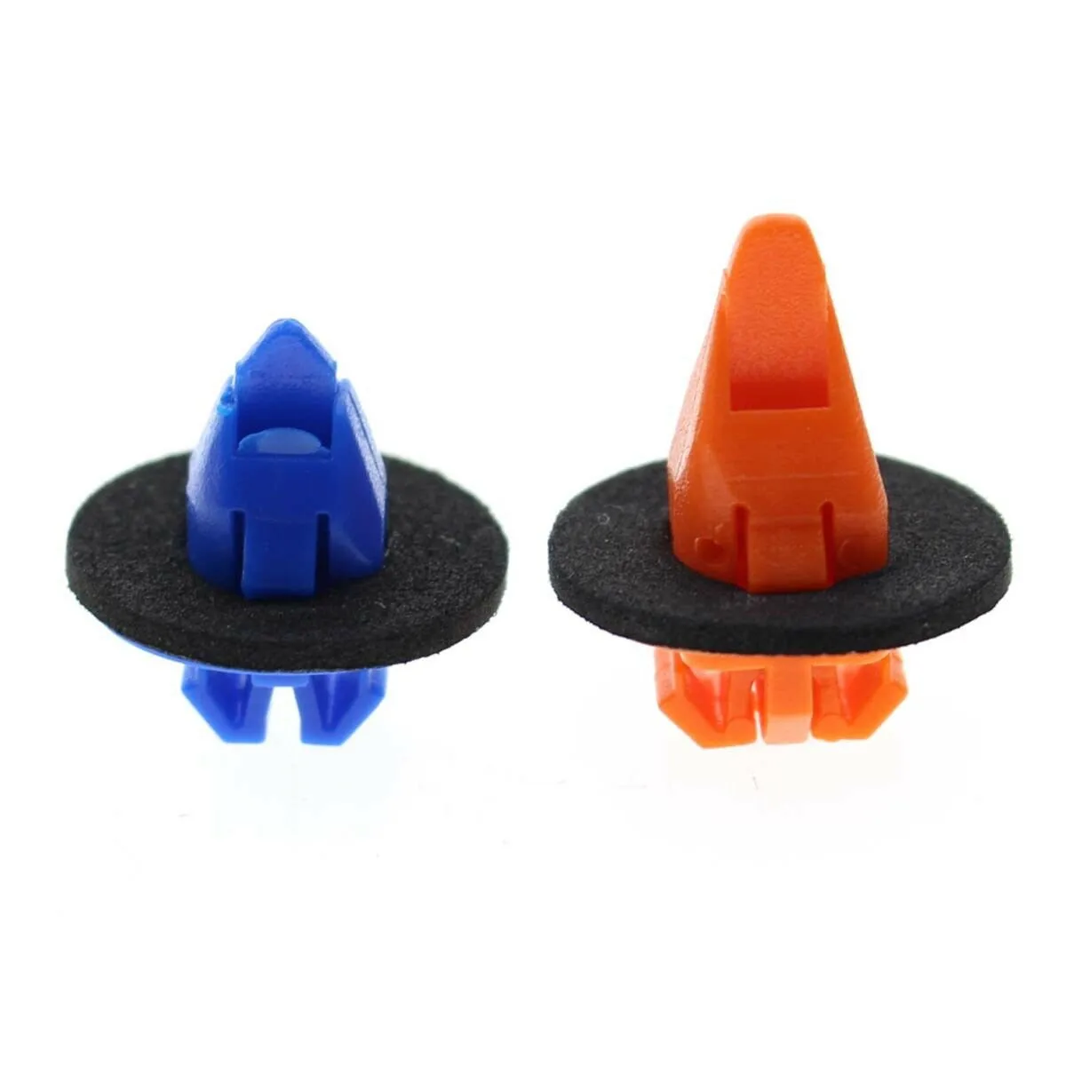 

75495-35010 Clips For 2005-2016 Toyota Tacoma Orange + Blue 100% Brand New