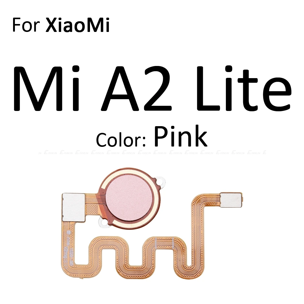 Разъем сканера отпечатков пальцев для Xiaomi Mi A1 A2 Lite сенсорный датчик ID Кнопка