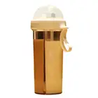 420600 мл соломенная бутылка, портативная двойная соломенная отдельная бутылка для питьевой воды и напитков, парные Подарочные бутылки для воды