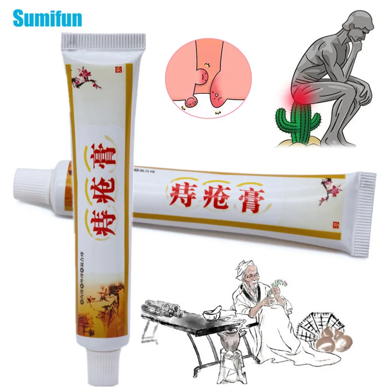 Мазь от геморроя Sumifun 1 шт. мазь трещины внутренний и внешний анальный