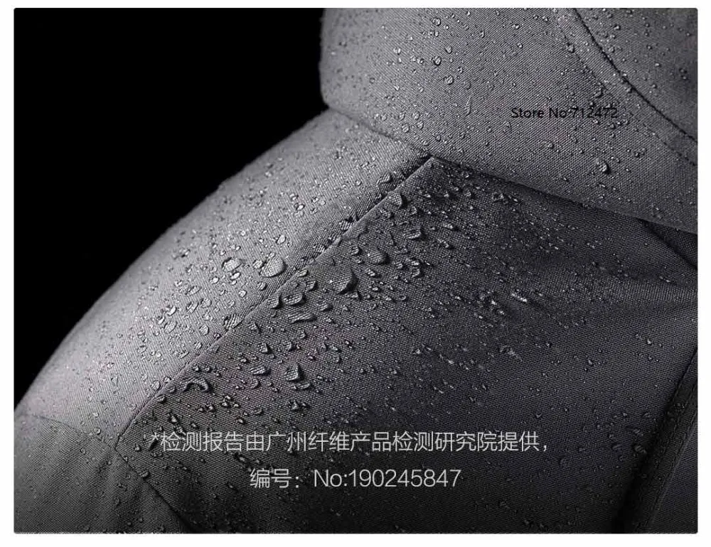 Xiaomi мужской досуг средней длины модный пуховик мужская с капюшоном зимнее теплое пальто наружная ветровка