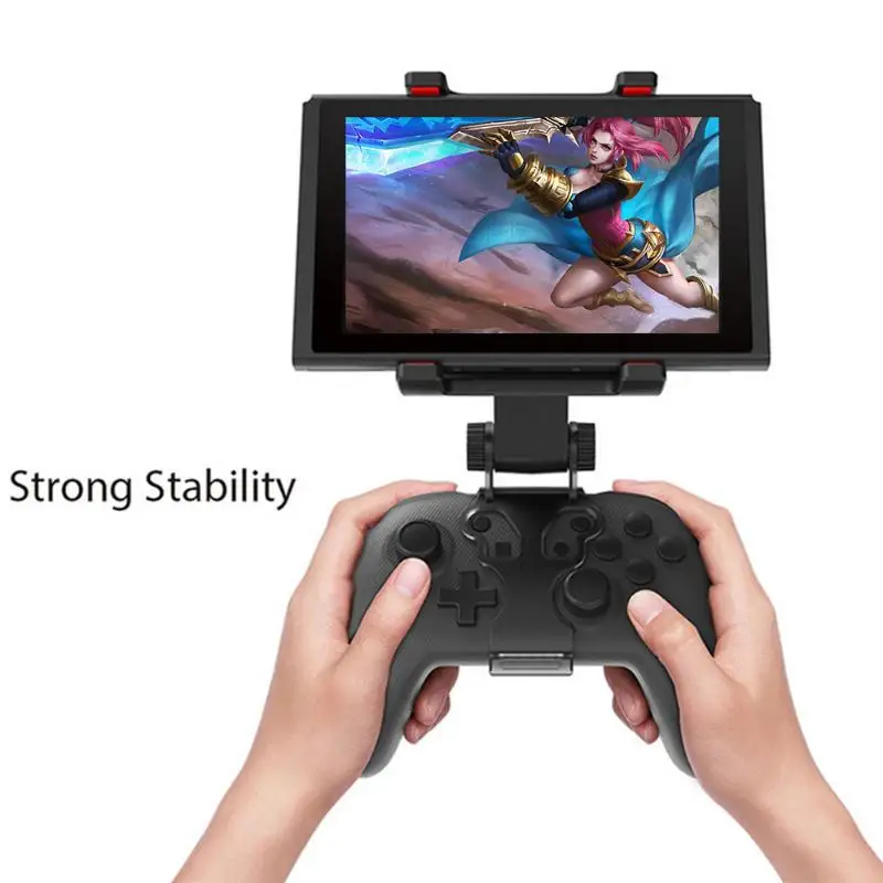 Для Nintendo Switch контроллер ручка зажим держатель свободное вращение кронштейн для