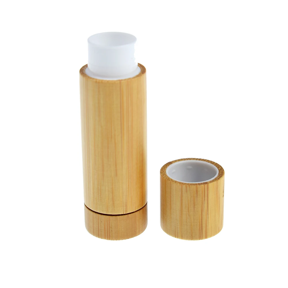 

Bamboo 5ml Empty Lip Gloss Tubes Containers, Refillable Lip Balm Bottles for DIY Lipstick Makeup Lip Samples, Homemade Lip Balm