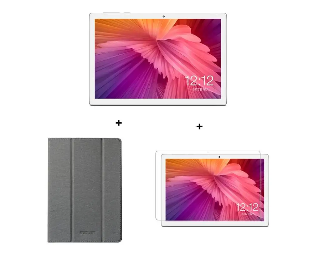 Teclast M30 10.1inch Deca Core Dual 4G Phone Tablets 2560 x 1600 2.5k 4GB RAM 128GB ROM MT6797 X27 GPS Android 8.0 Tablet PC - Комплект: AD CASE AD GL