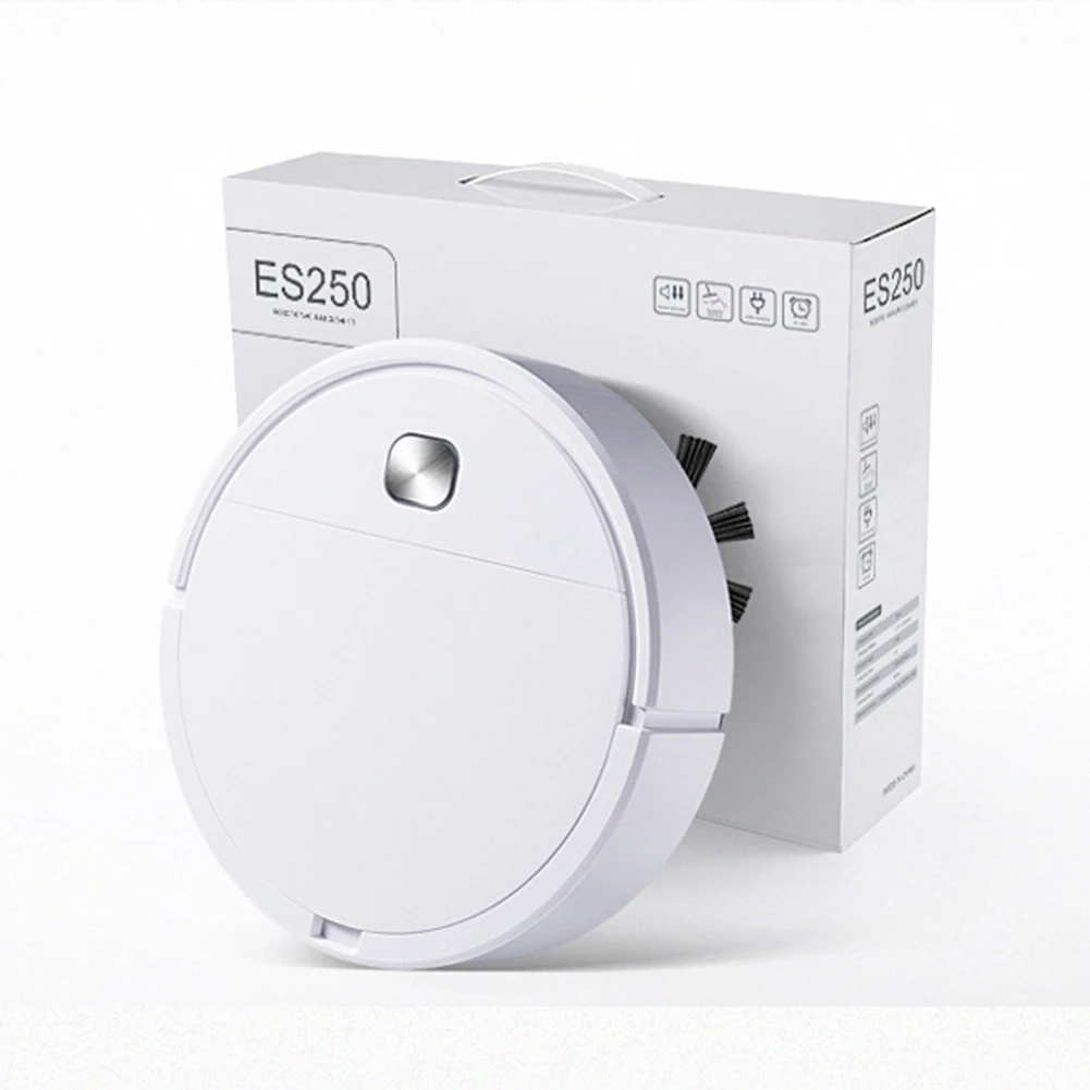 Robot aspirador multifuncional 3 en 1, escoba autom&aacute;tica con barrido inteligente recargable por USB, 2000Pa, 3,7W-5