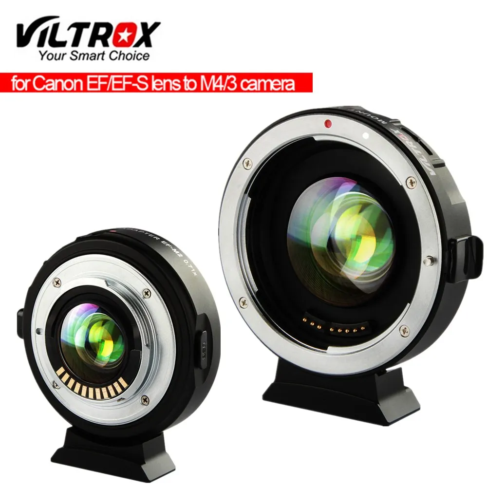 Адаптер усилитель скорости Viltrox с фокусным расстоянием 0 71x для Canon EF Крепление