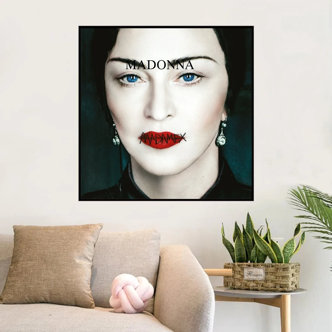 

Madonna Madame X Music Album Cover Poster Prints Art Canvas Painting Wall Living Room Home Decor (No Frame)