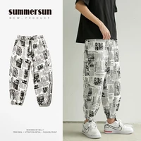 pants summer popular loose fitting casual mens sports wei air conditioning tidal current best direct selling