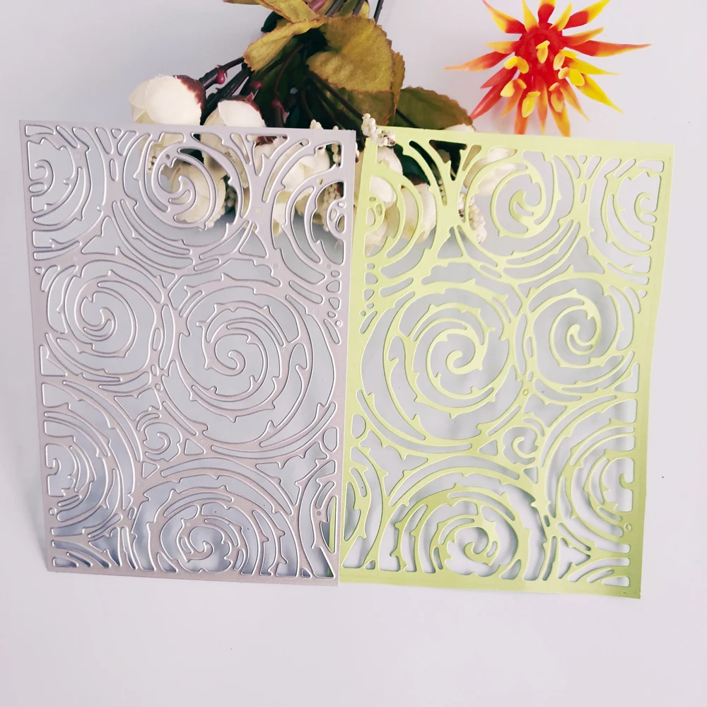 

Spray bottom plate background pattern metal cutting die, scrapbook card DIY decoration new