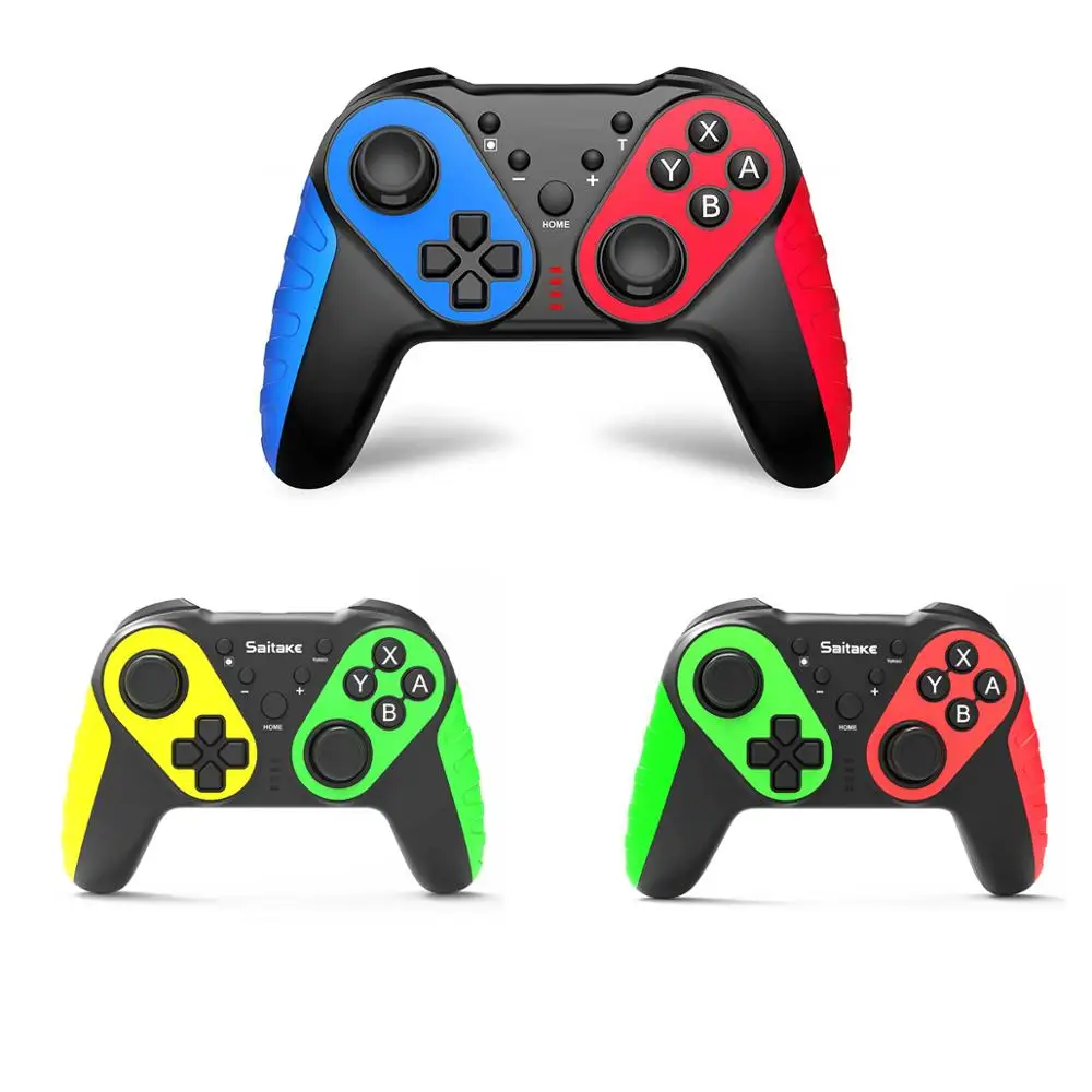 Беспроводной Bluetooth геймпад NFC для Nintendo Switch консоль джойстик телефонов на базе Android