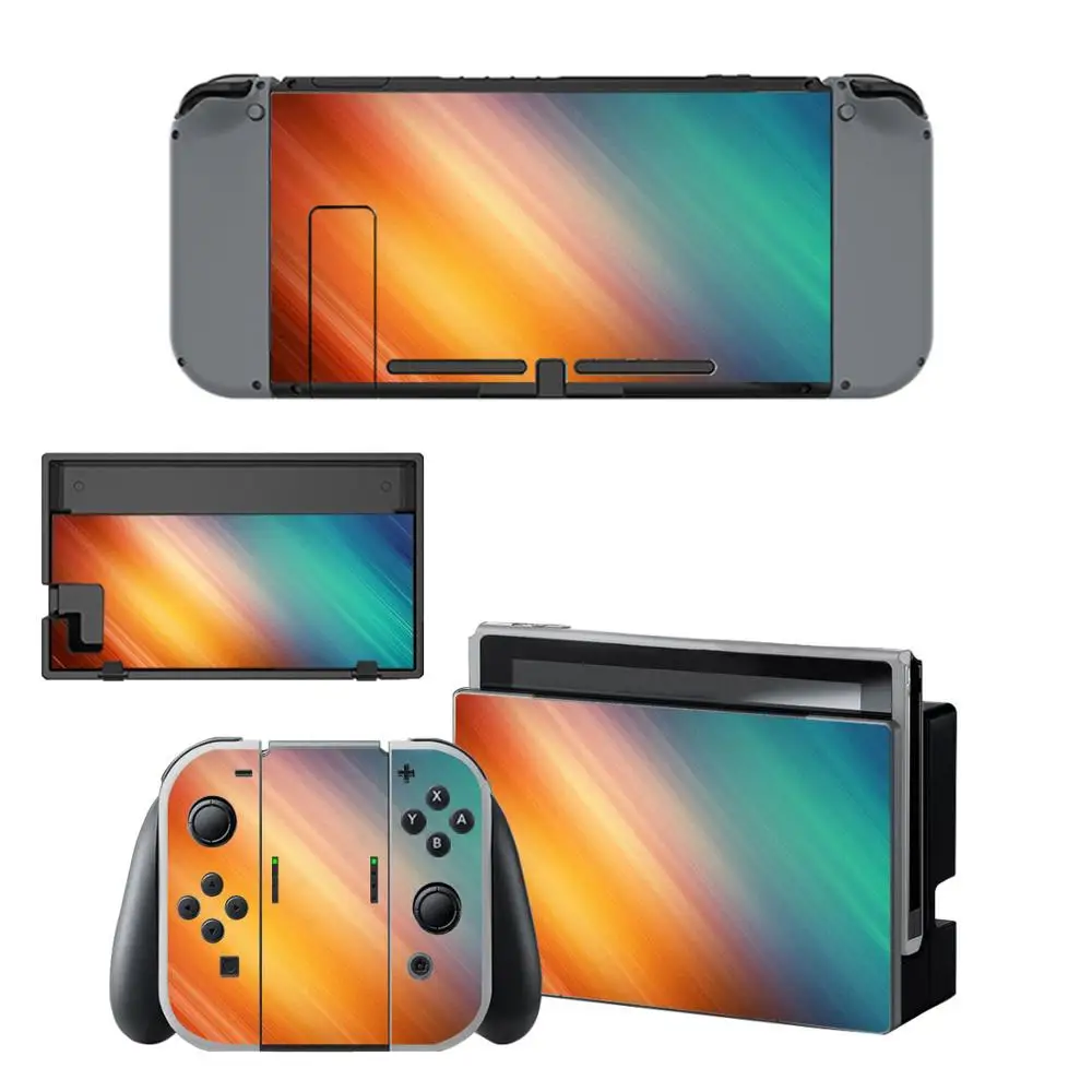 Фото Водонепроницаемые лицевые панели виниловые наклейки для Nintendo Switch (консоль & Водонепроницаемые лицевые панели виниловые наклейки для Nintendo Switch (консоль &