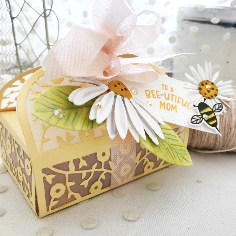 Винтажный чемодан для путешествий с рамкой в виде фламинго и цветов дня рождения