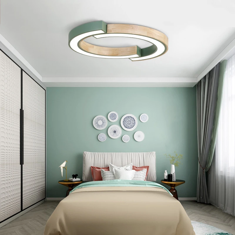 Круглый потолочный светильник в скандинавском стиле | Лампы и освещение