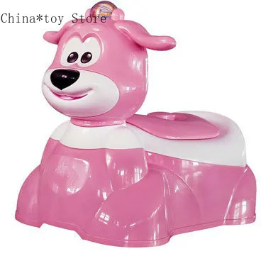 Cartoon baby potty PP plastic children's toilet baby toilet portable toilet child chair plastic baby toilet seat toilet baby toi