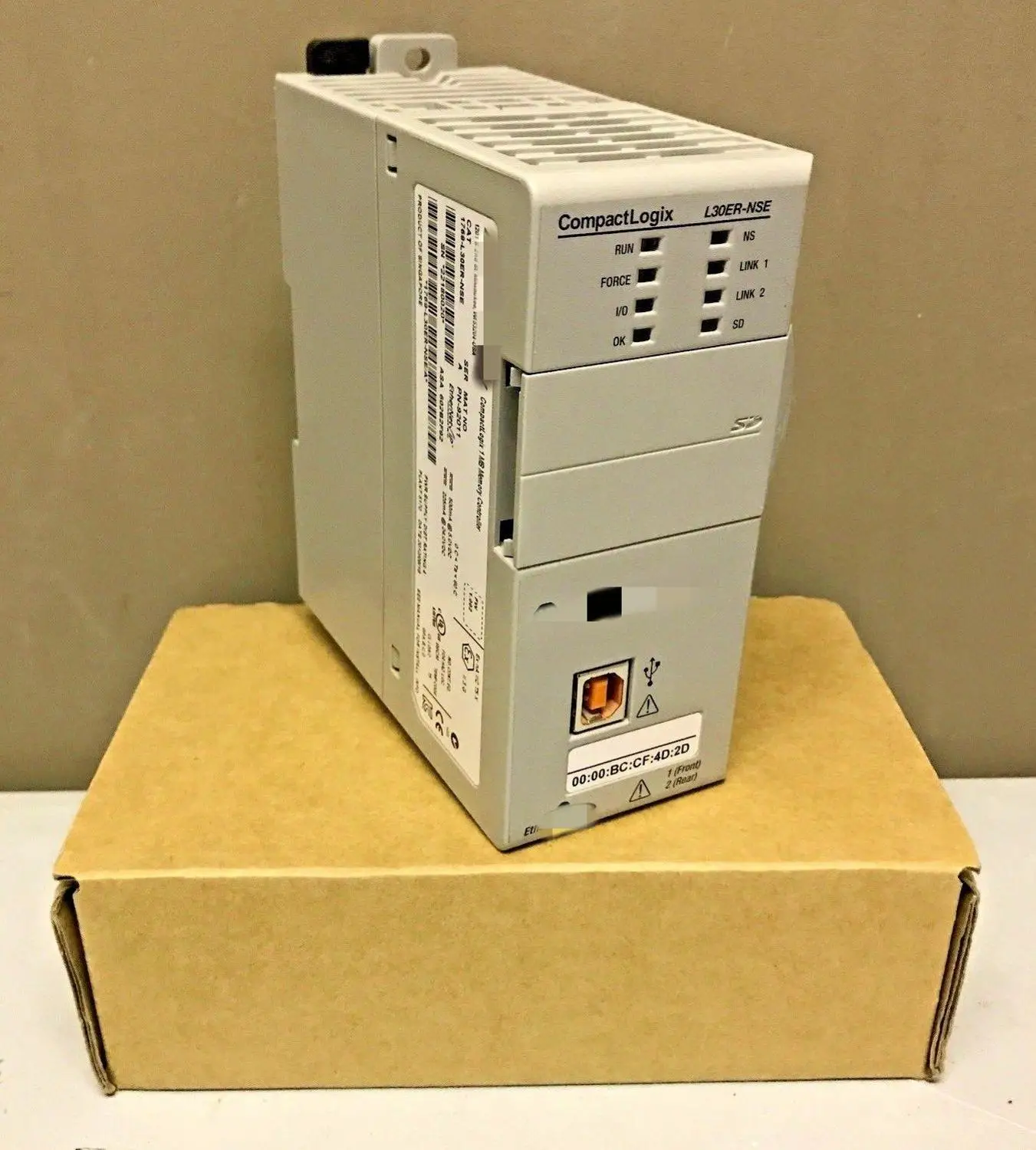

1769-L30ER CompactLogix 1 MB ENet Controller PLC