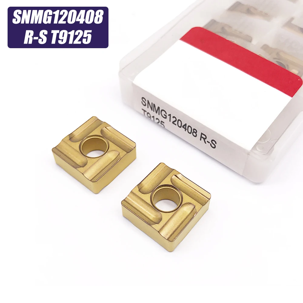 10 шт. SNMG120408 R S T9125 Tungaloy внешний твердосплавный инструмент для обработки деталей