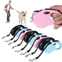3m5m pet dog leash automatic retractable dog rope durable puppy cat outdoor walking lead leashes for dogs pet supplies