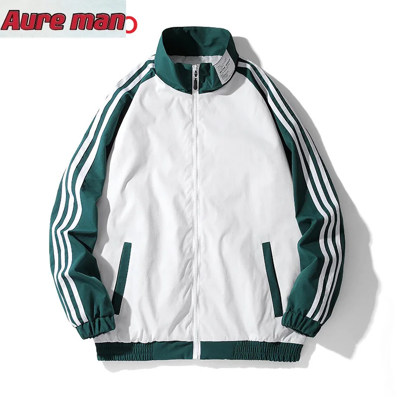 

2021 new coat men's spring sports fashion stand collar casual baseball jacket men clothing jackets for men