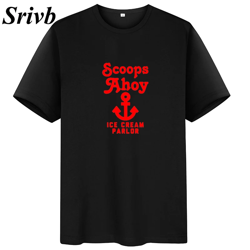 Srivb совки Ahoy письмо футболка женская tumblr черный белый Повседневный принт женские